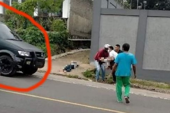 Pemotor yang ditabrak di Nagreg diceburkan ke sungai, pelaku tabrak lari sadis akhirnya diringkus polisi.
