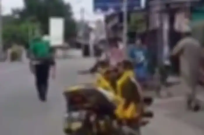 Fauzan Hidayat, anggota polantas Kabupaten Pinrang, Sulawesi Selatan.