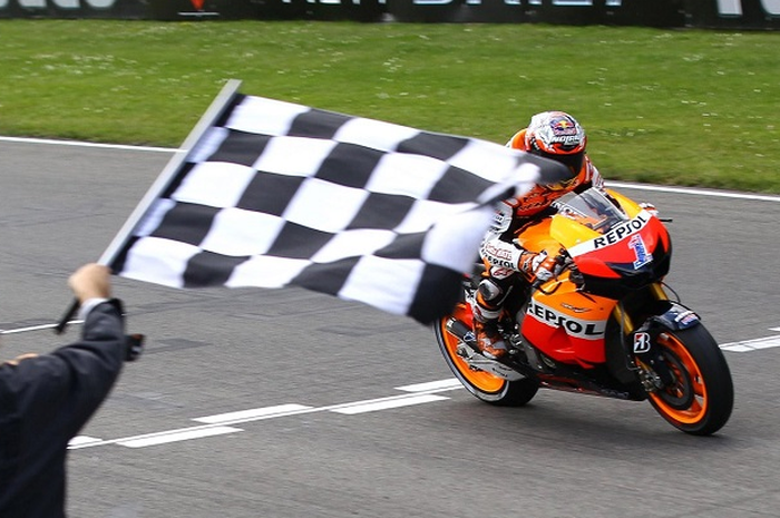 Bendera finis pada MotoGP