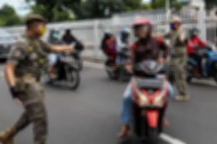 Ilustrasi razia. PSBB Palembang sudah berlaku, denda kendaraan bermotor angkut penumpang bikin melongo.