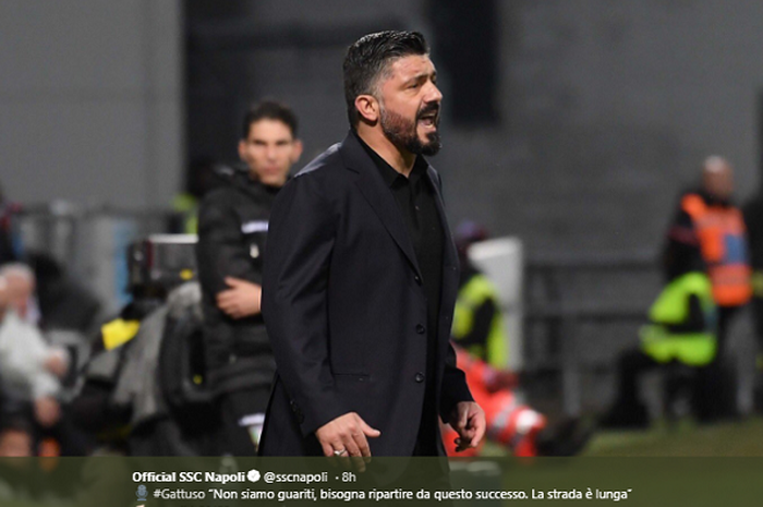 Pelatih anyar Napoli, Gennaro Gattuso