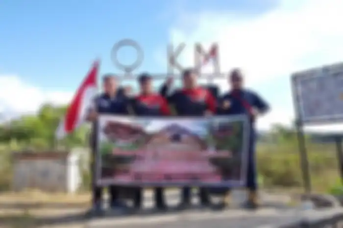Keren! XMAX Jabeks Community gelar touring Kemerdekaan ke titik nol KM Sape - Nusa Tenggara Barat (NTB).