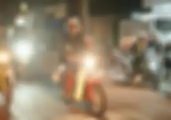 Pakai Motor Bebek Klasik, Polres Grobogan Patroli Malam Keliling Kota