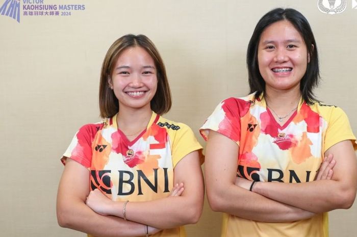 Ganda putri Indonesia, Rachel Allessya Rose dan Lanny Tria Mayasari gagal melaju ke perempat final Taipei Open 2024