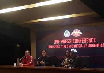 HARGA Tiket Pertandingan Indonesia VS Argentina, Paling Murah Rp 600 Ribu!