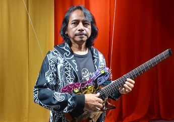 Gitaris Merapat! Dewa Budjana Melelang Gitar Lukis Miliknya di Pameran Distrik Seni X Sarinah, Hasil Kolaborasi 2 Pelukis dengan Gitar Pabrikan Amerika!