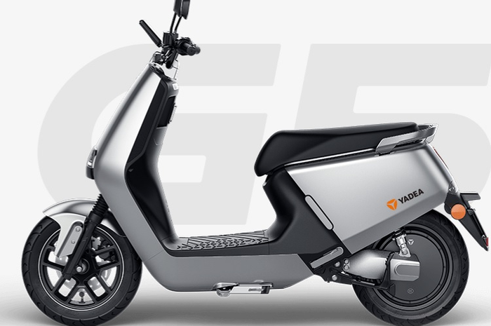Motor listrik Yadea G5 yang akan meluncur di IIMS 2023