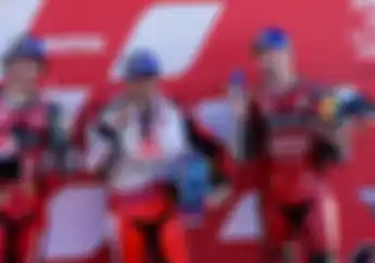 Pembalap Tim Ducati Satelit Gasak Pole Position MotoGP Valencia 2021, Valentino Rossi Senyum-senyum