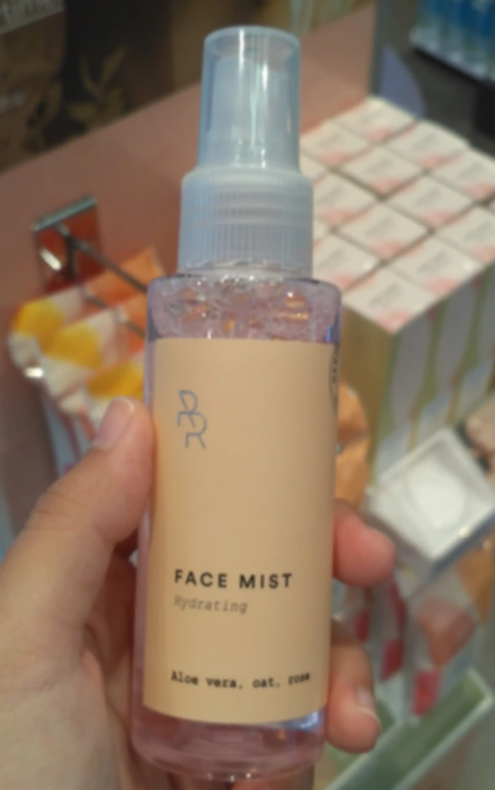 Face Mist Rollover Reaction