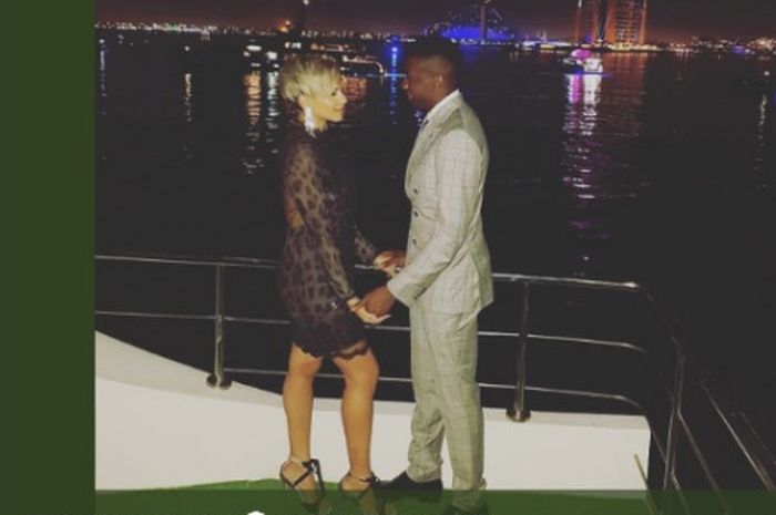 Unggahan pemain Juventus dan timnas Prancis, Blaise Matuidi, di hari Valentine bersama sang istri, Isabelle