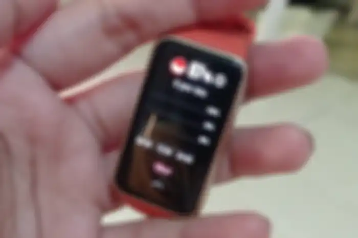 Fitur pengukur SpO2 atau oksigen dalam darah di Huawei Band 6.