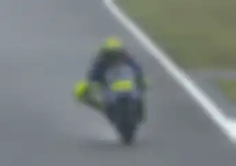 Valentino Rossi Pakai Teknik Khusus Agar Tembus 5 Besar di Latihan Resmi 3 MotoGP Jepang