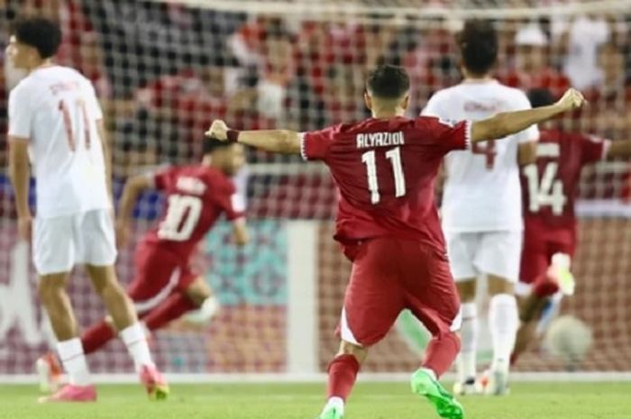 Laga Timnas U-23 Indonesia melawan Qatar di Piala Asia U-23 2024, Senin (15/4/2024)