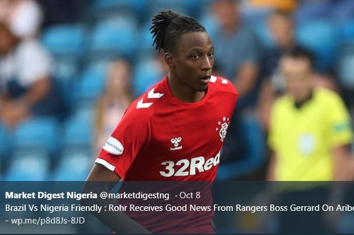 Joe Aribo saat bersama Rangers.