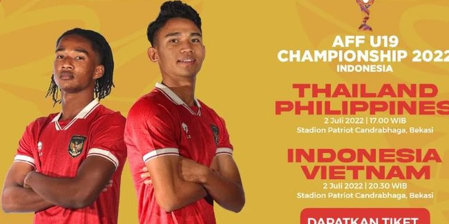 Tiket Piala AFF U-19 2022 Sudah Bisa Dibeli, Ini Harga dan Linknya