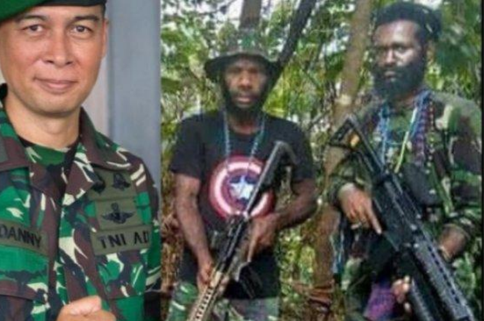 rigjen TNI I Gusti Putu Danny Karya Nugraha dan KKB