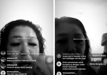 Viral Wanita Minta Tolong Sambil Live IG, Wajah Babak Belur Dianiaya Pacar, Ini Motifnya