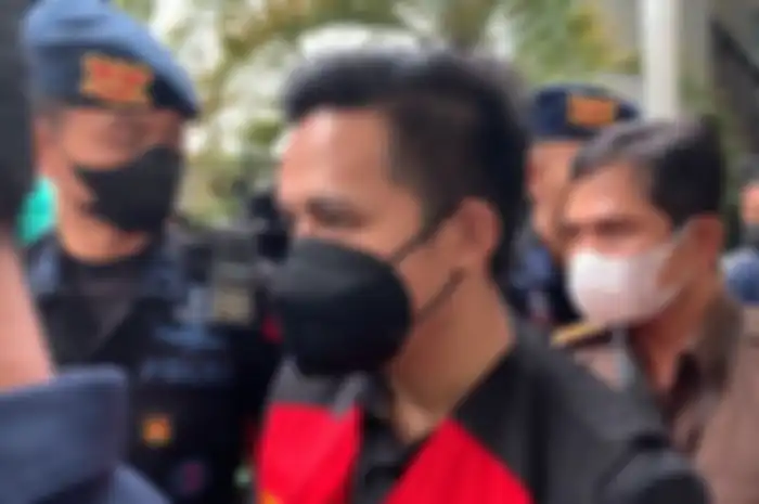 Bharada E tiba di Pengadilan Negeri Jakarta Selatan, Selasa (25/10/2022) untuk jalani sidang.