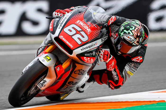 Hasil kualifikasi Moto2 Valencia 2020, Sabtu (14/11/2020), Stefano Manzi bikin kejutan bagi MV Agusta. Pembalap Indonesia start dari posisi segini