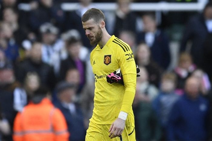 David de Gea akhirnya ditendang Erik ten Hag dari Old Trafford.