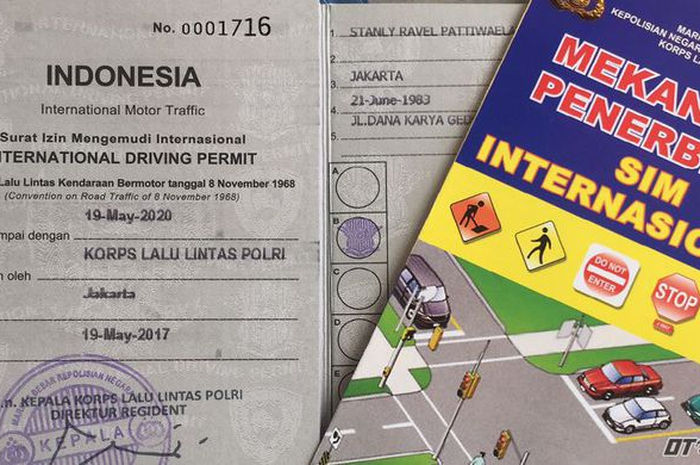 Proses pembuatan SIM Internasional