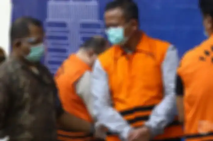 Menteri Kelautan dan Perikanan Edhy Prabowo yang dijadikan tersangka oleh KPK.
