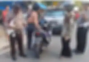 Viral, Video Pemotor Ngamuk dan Minta Ditembak Gara-gara Ditilang, Polisi Akhirnya Nyerah