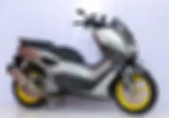Pede Pakai Kelir Silver dan Pelek Kuning, Yamaha NMAX Ini Sikat Gelar Best Elegant di Customaxi Denpasar 2020