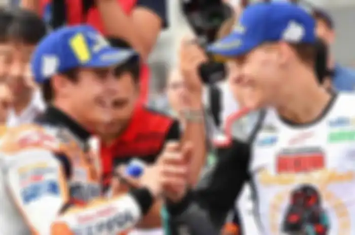 Fabio Quartararo dan Marc Marquez