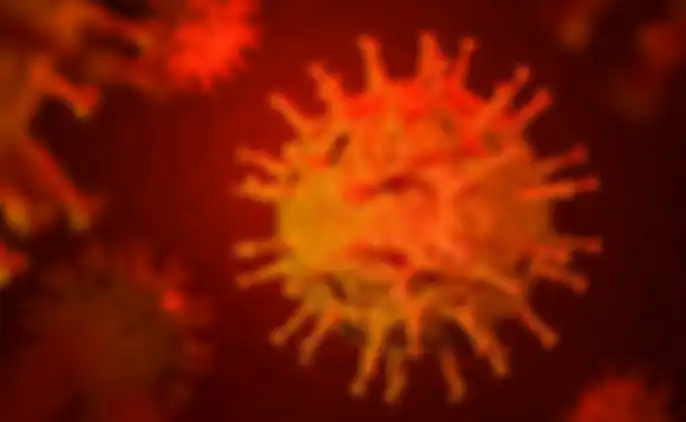 Ilustrasi virus corona