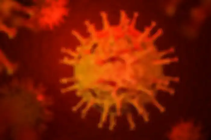 Ilustrasi virus corona