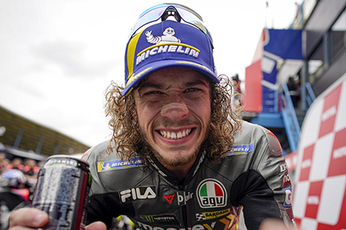 Murid Valentino Rossi Marco Bezzecchi podium MotoGP Belanda 2022, simak 4 fakta menariknya