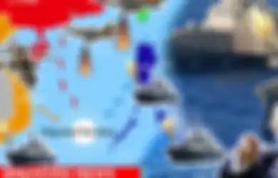 Konflik di  Laut China Selatan Semakin Meruncing, Jarak Kapal Perang AS-China Kini hanya 100 Meter!