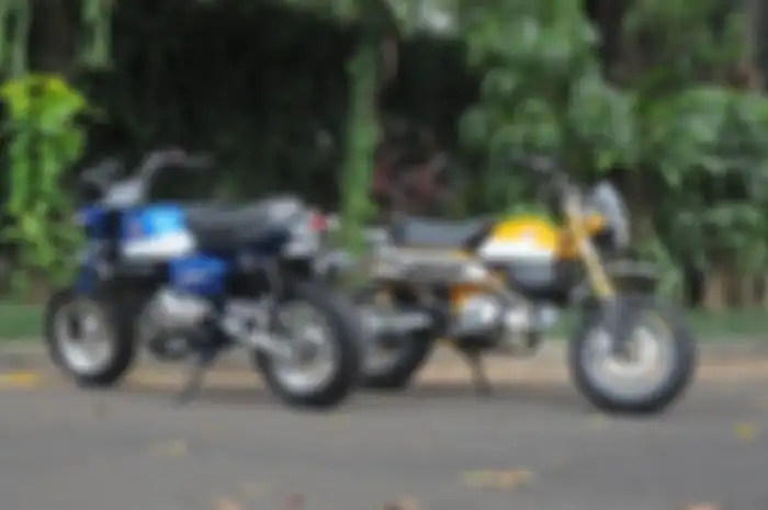 Modifikasi Honda Monkey 125, salah satunya milik Ananda Mikola