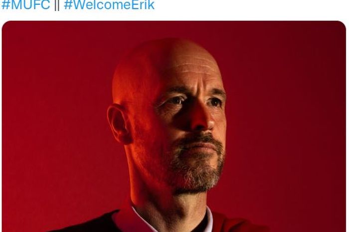 Erik ten Hag diumumkan sebagai pelatih baru Manchester United, Kamis (21/4/2022).