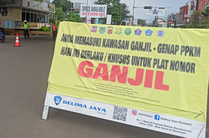 Ilustrasi Ganjil-genap di Jakarta