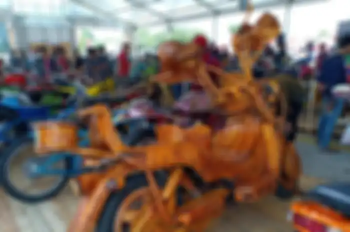 Motor kayu di Honda Modifi Contest 2018