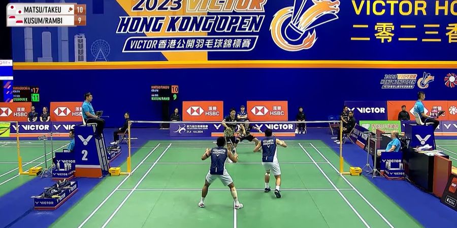 Hasil Hong Kong Open 2023 - Terkecoh di Poin Krusial, Pram/Yere Turut Jadi Korban Keganasan Penakluk Unggulan