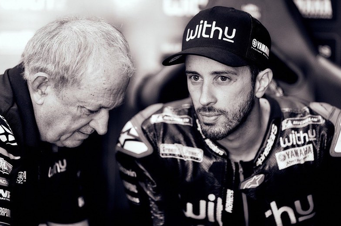 Andrea Dovizioso, pembalap WithU Yamaha RNF