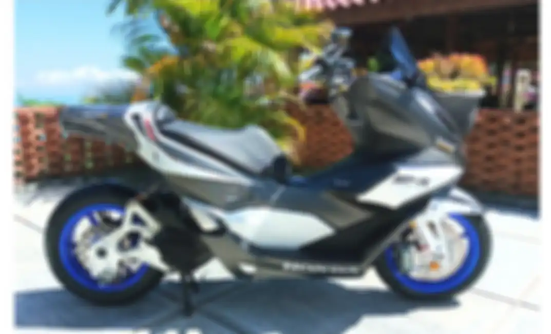 Tampak samping Honda PCX 160 garapan Dedi Darmawanto