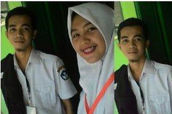 Kolase foto Jamal dan Ayu