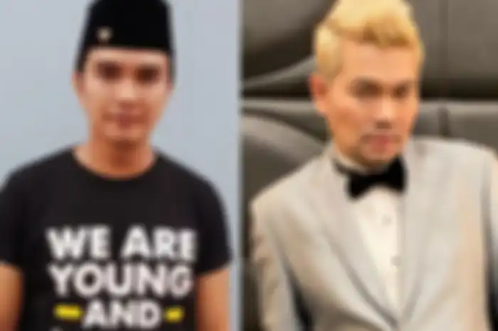 Kolase sosok Aldi Taher dan Indra Bekti