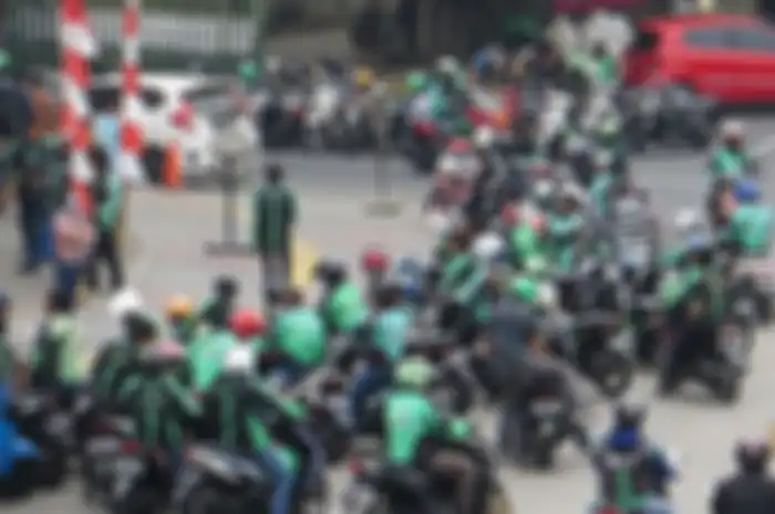 Ilustrasi beberapa paguyuban driver ojol sepakat kirim surat ke Menhub.
