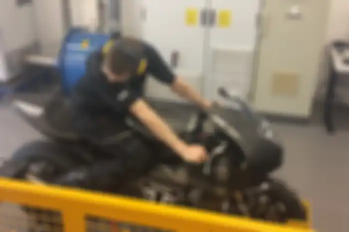 Mesin Triumph untuk Moto2 musim depan di atas mesin dyno
