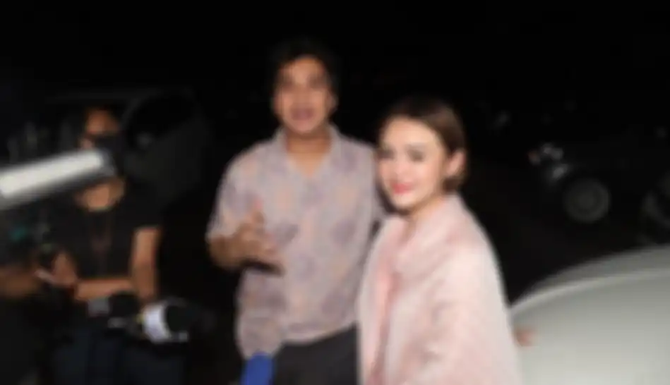 Billy Syahputra dan Amanda Manopo saat ditemui tim Grid.ID di kawasan Kapten Tendean, Jakarta Selatan, Selasa (11/8/2020).