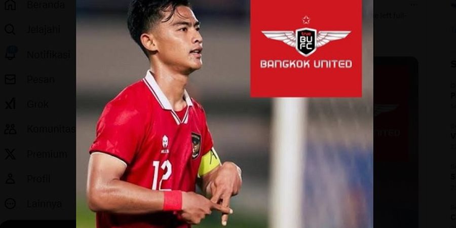 Bursa Transfer - Pratama Arhan Gabung Klub Papan Atas Liga Thailand