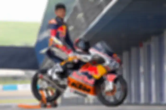 Mario Suryo Aji pembalap Indonesia satu-satunya di ajang Red Bull Rookies Cup berhasil bawa poin penting di ronde Italia
