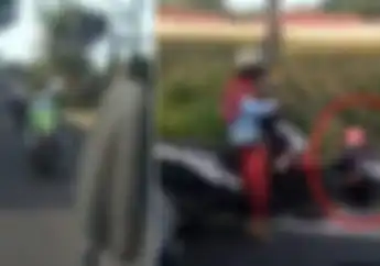 Kasatlantas Polres Klaten Usut Konvoi Moge Arogan Pukul Spion Truk dan Senggol Pemotor Perempuan