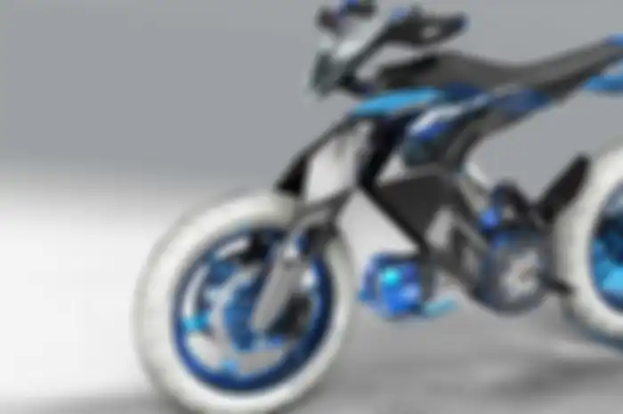 Konsep Yamaha XT 500 bertenaga air