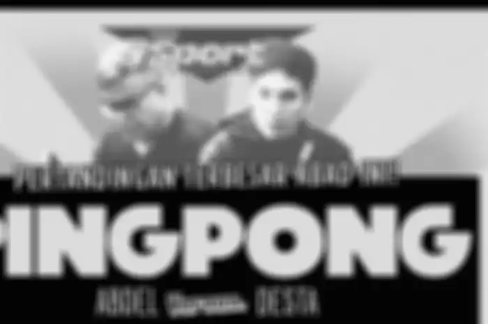 Abdel dan Desta bertanding Ping Pong 